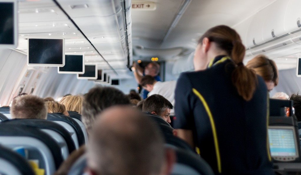 Ukrainian Airline Flight Attendants Ditching  Conservative Looks: Trades Heels For  Sneakers