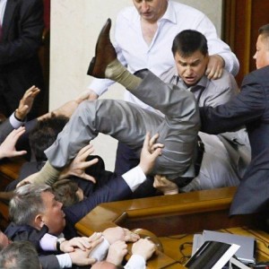 Women's Rights Turned Parliament Into Chaos : Jordanian Lawmakers Trade Punches 